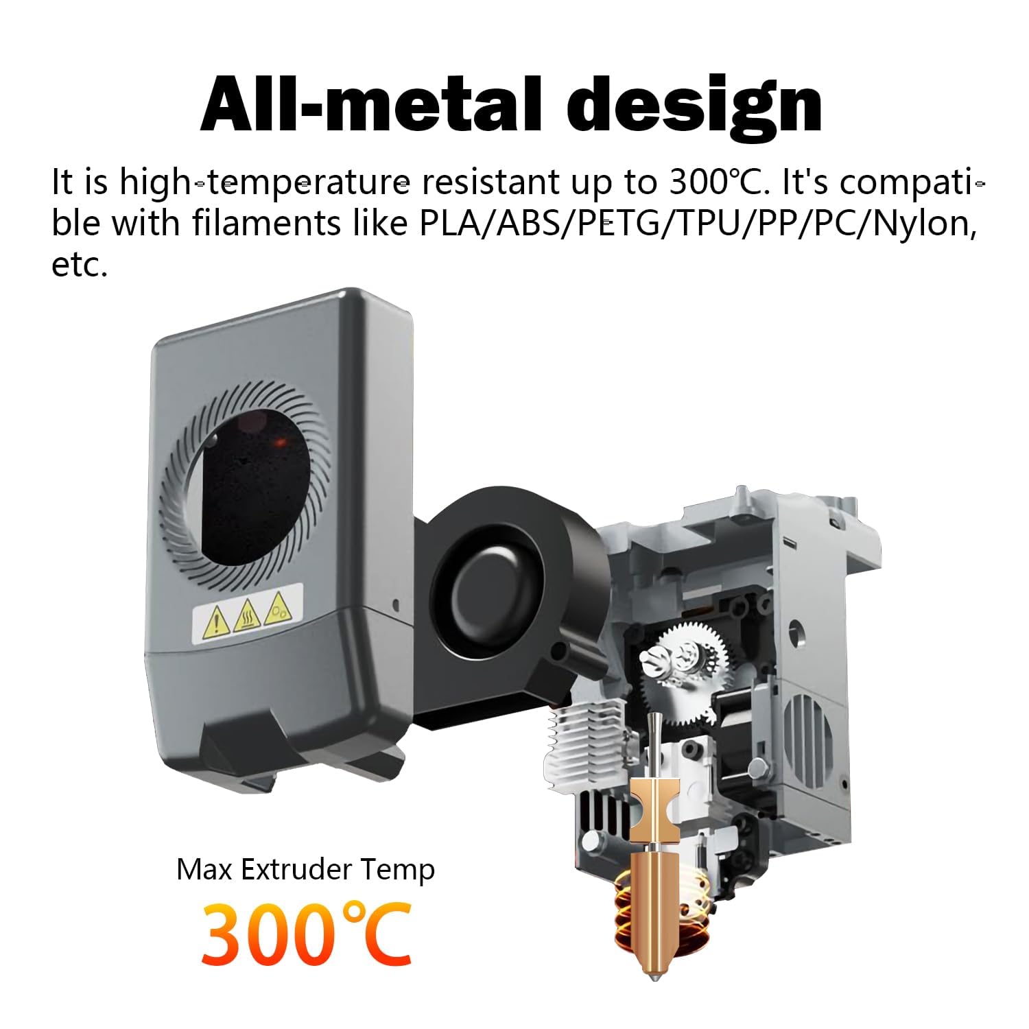 2 Pcs 0.4MM Integrated Adventurer 5X Nozzle Compatible with Flashforge AD5X 3D Printer Hotend Heating Block Part, Extra 3Pcs Silicone Socks+ 3Pcs Nozzle Wipers, AD5X Accessories