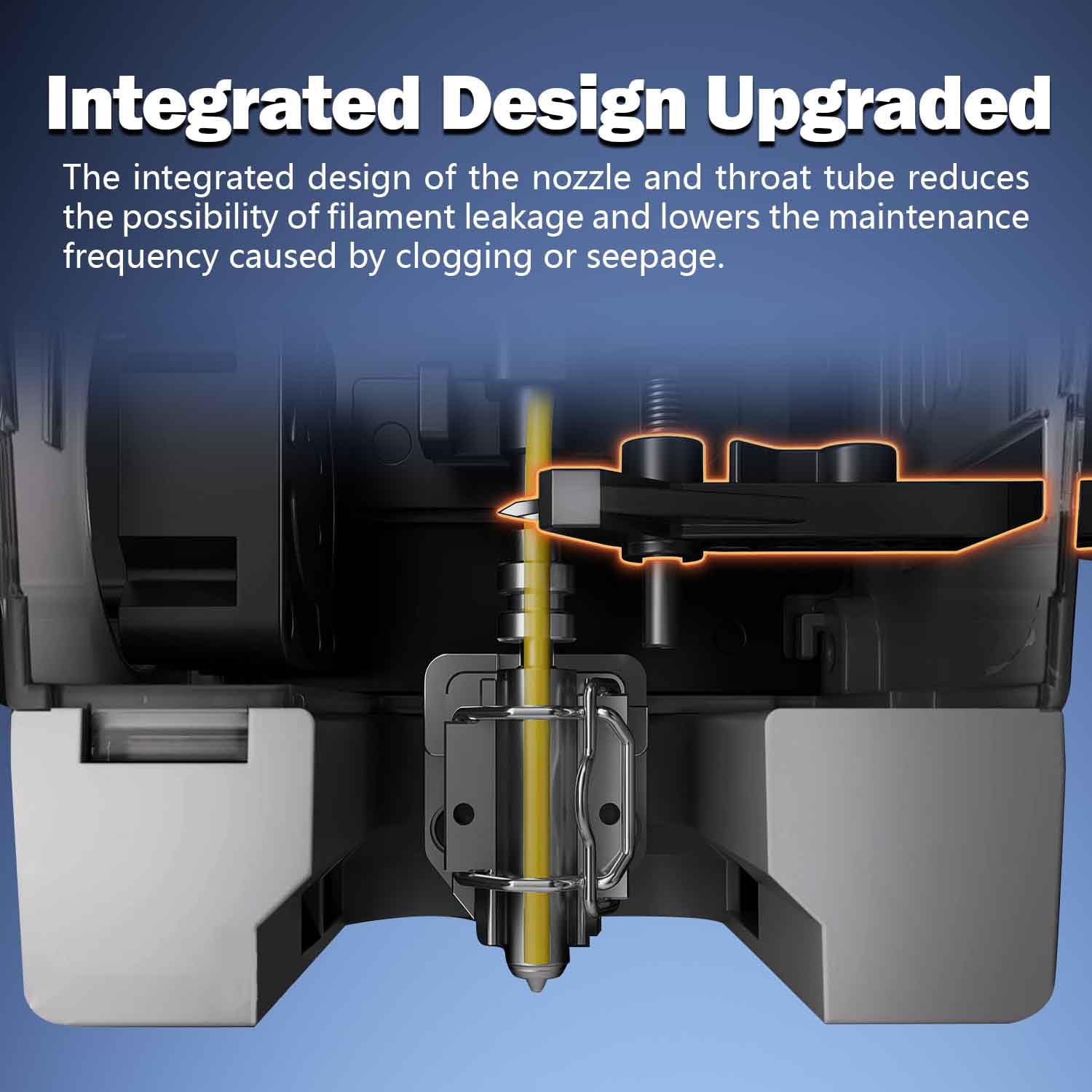 2PCS Kobra X 0.4mm Hotend Nozzles 3D Printer Assembled Extruder Kits- for Anycubic Kobra X All Metal Hot End/Printhead Replacement with Integrated Nozzle 1PC Nozzle Brush Hardened Steel Tips