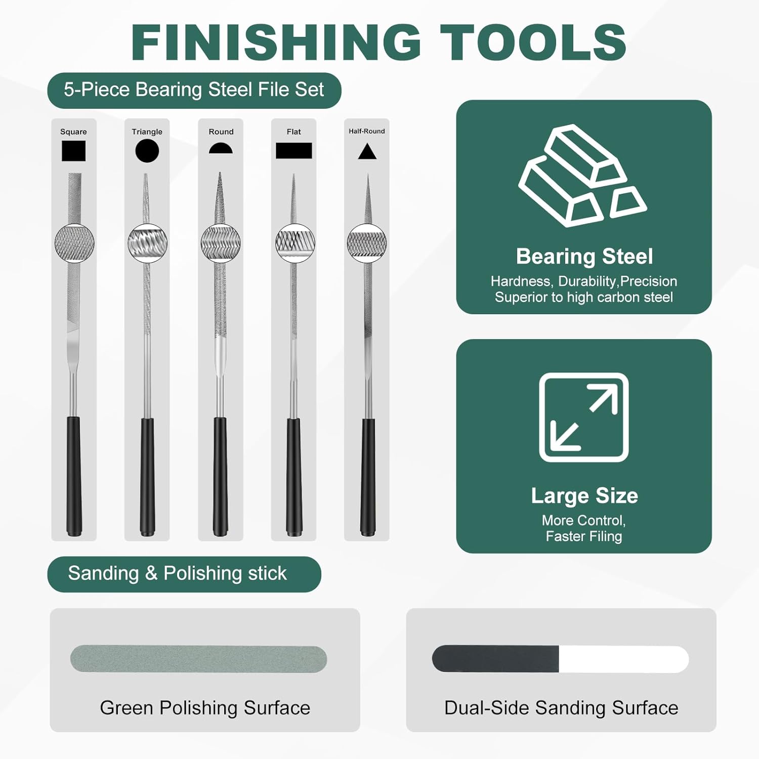 3D Printing Tool Kit, 3D Printer Tools for Cleaning, Deburring, Finishing & Post Processing, Includes Deburring Tool, Hand Drill, Nozzle Cleaning Needles, Metal Files, Cutting Mat, Wire Cutter